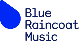 blue raincoat music logo